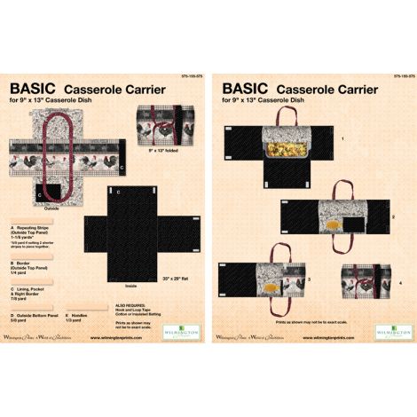 BASIC Casserole Carrier Project