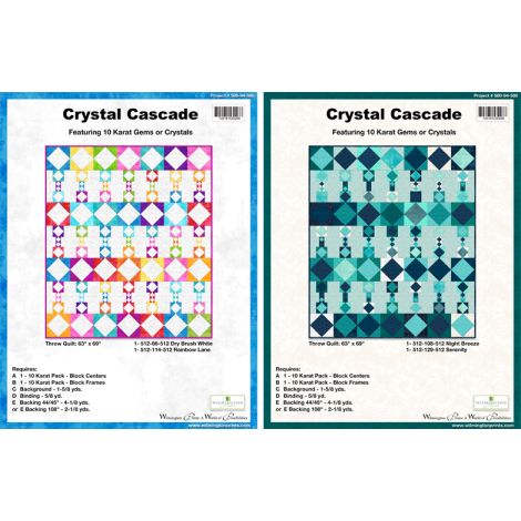 Gems, Jewels, & Crystals - Crystal Cascade Sell Sheet