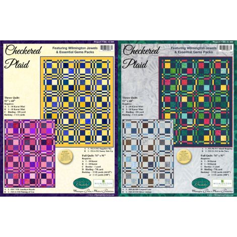 Gems, Jewels, & Crystals - Checkered Plaid Project
