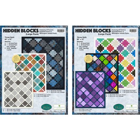 Gems, Jewels, & Crystals - Hidden Blocks large pack Project - REVISED 1/22/21