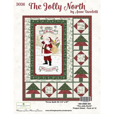 The Jolly North (Throw Quilt) Sell Sheet